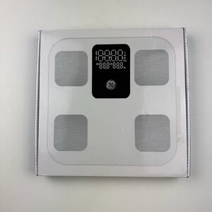 GE Smart Body Fat Scale CS20S White Bluetooth Digital BMI 400lb Capacity NEW